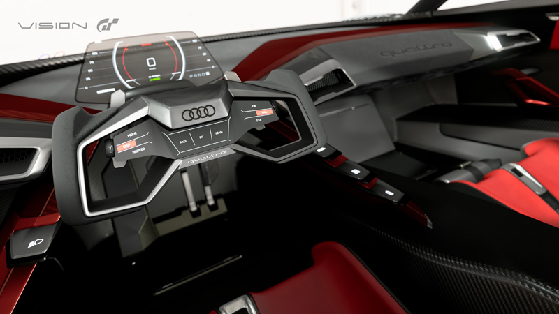 Audi e-Tron Vision Gran Turismo Electric Concept 2018 